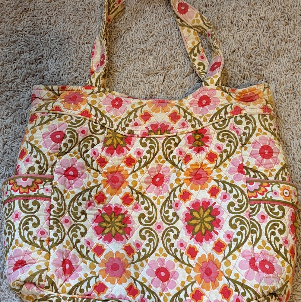 Vera Bradley Pleated Tote Folkloric